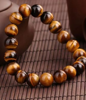 Natural Golden Tiger's-eye Bracelet - Stone of Fortitude Jewelry