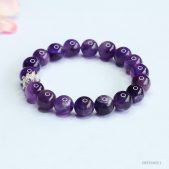 natural amethyst bracelet
