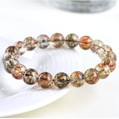 super seven crystal bracelet believed to harmonize all 7 chakras