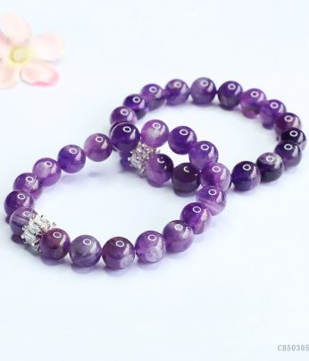 natural amethyst bracelet