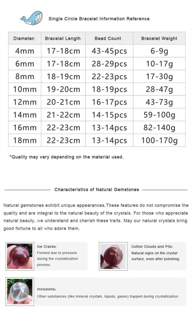 single circle bracelet information reference